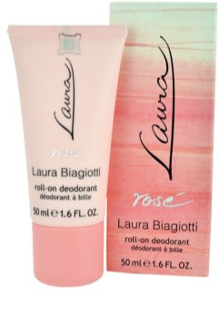 Laura Biagiotti Laura Rosé déodorant roll-on pour femme 50 ml