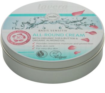 Lavera Basis Sensitiv Nourishing And Moisturizing Day Cream For Dry Skin