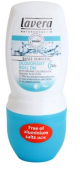 Lavera Basis Sensitiv Deodorant roll-on pentru piele sensibila