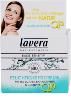 Lavera Basis Sensitiv Q10 hydratačný krém proti vráskam