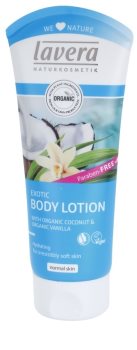 Lavera Exotic leite corporal hidratante sem parabenos