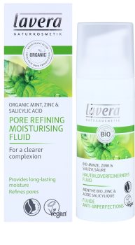 Lavera Faces Bio Mint vlažilni fluid za mastno kožo