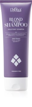 L’biotica Professional Therapy Blond vijoličen toniran šampon za blond lase