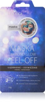 L’biotica Masks Diamond Glow máscara facial esfoliante com efeito reafirmante