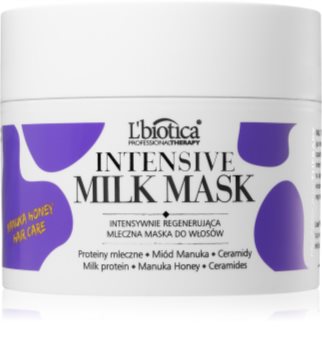 L’biotica Professional Therapy Milk maska za sijaj in mehkobo las
