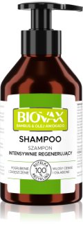 L’biotica Biovax Bamboo & Avocado Oil regenerační šampon pro slabé a poškozené vlasy