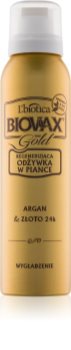 L’biotica Biovax Gold pěnový kondicionér s regeneračním účinkem