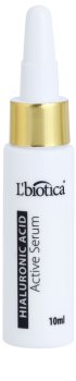 L'biotica Active Serum Hyaluronic Acid festigende Feuchtigkeitspflege mit regenerierender Wirkung