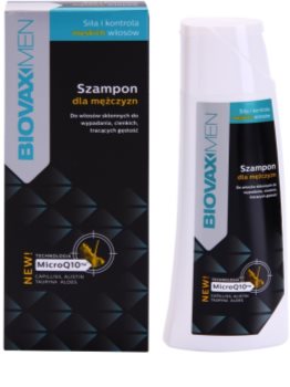L’biotica Biovax Men šampon za okrepitev las za okrepitev in rast las