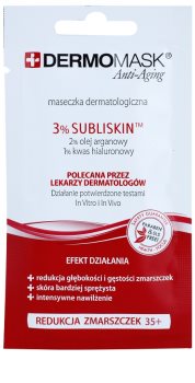 L’biotica DermoMask Anti-Aging maseczka z efektem przeciwzmarszczkowym 35+