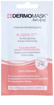 L’biotica DermoMask Anti-Aging maska pro obnovu hutnosti pleti 40+