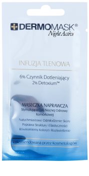 L’biotica DermoMask Night Active oksigenacijska maska