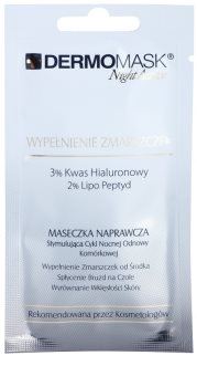 L’biotica DermoMask Night Active vyplňujúca maska proti hlbokým vráskam