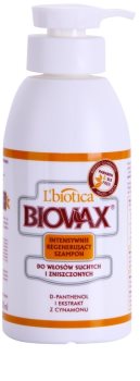 L’biotica Biovax Dry Hair regenerační šampon pro suché a poškozené vlasy