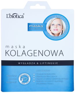 L’biotica Masks Collagen Platinium maska iz platna s kolagenom