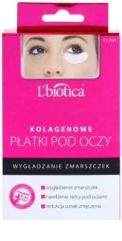 L’biotica Masks kolagen maska za predel okoli oči proti gubam