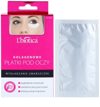 L’biotica Masks kolagen maska za predel okoli oči proti gubam