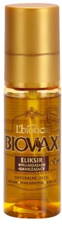 L’biotica Biovax Natural Oil vlažilni in hranilni serum za sijaj in mehkobo las