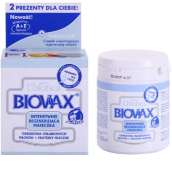 L'biotica Biovax Weak Hair masca fortifianta pentru par deteriorat