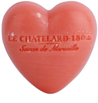 Le Chatelard 1802 Jasmine Rose mydło w kształcie serca