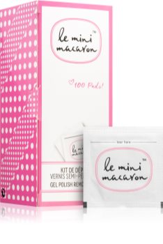 Le Mini Macaron Gel Polish Remover Pads