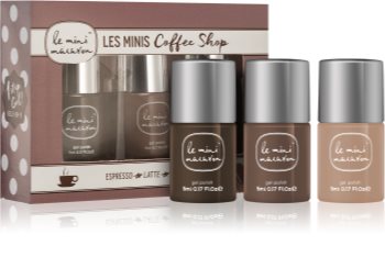 Le Mini Macaron Les Minis Coffee Shop kosmetická sada III. (na nehty) pro ženy