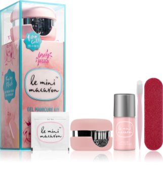 Le Mini Macaron Gel Manicure Kit Fairy Floss Cosmetic Set VIII. (for Nails)