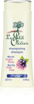 Le Petit Olivier Myrtle & Pink Clay šampón pre mastné vlasy