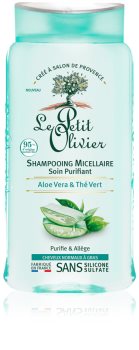 Le Petit Olivier Aloe Vera & Green Tea Micellar Shampoo For Normal To Oily Hair