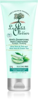 Le Petit Olivier Aloe Vera & Green Tea Conditioner For Normal To Oily Hair
