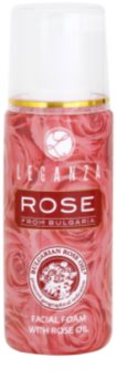 Leganza Rose osvěžující čisticí pleťová pěna