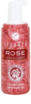 Leganza Rose mousse de limpeza refrescante