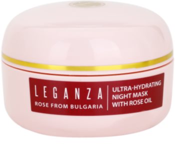 Leganza Rose noční maska s hydratačním účinkem
