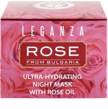 Leganza Rose Moisturising Overnight Facial Mask