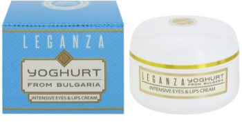 Leganza Yoghurt intenzivní krém na oční okolí a rty