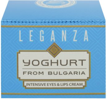 Leganza Yoghurt intenzivní krém na oční okolí a rty
