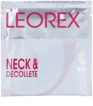 Leorex Booster Neck & Decollete máscara para pescoço e decote