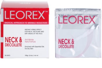 Leorex Booster Neck & Decollete máscara para pescoço e decote