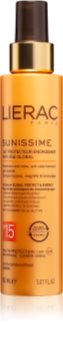 Lierac Sunissime leite protetor energizante contra o envelhecimento da pele SPF 15