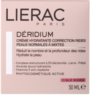 Lierac Deridium denní i noční hydratační krém s protivráskovým účinkem pro normální až smíšenou pleť