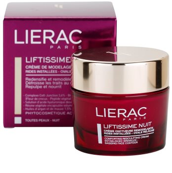 Lierac Liftissime noční krém obnovující hutnost pleti pro všechny typy pleti
