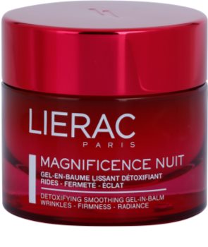 Lierac Magnificence nočný detoxikačný a vyhladzujúci gél-balzam