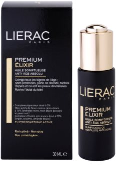 Lierac Premium eliksir z luksuznimi negovalnimi olji proti staranju kože