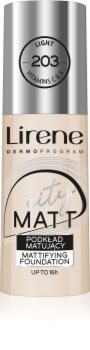 Lirene City Matt матуючий флюїд з розгладжуючим ефектом