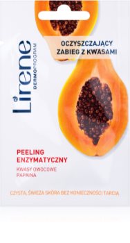 Lirene Masks and Peeling peeling enzimático suave para a pele sensível com tendência a aparecer com vermelhidão