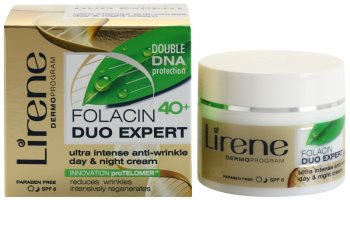 Lirene Folacin Duo Expert 40+ intenzivní protivráskový krém SPF 6