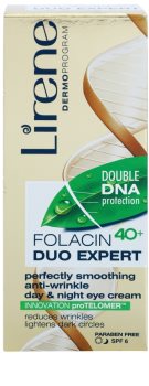 Lirene Folacyna 40+ gladilna krema za predel okoli oči proti gubam