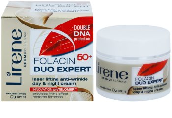 Lirene Folacin Duo Expert 50+ denní a noční liftingový krém SPF 10