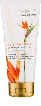 Lirene Flower Collection African Bird of Paradise crema corporal de terciopelo