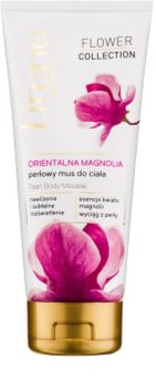 Lirene Flower Collection Oriental Magnolia espuma para cuerpo con nácar